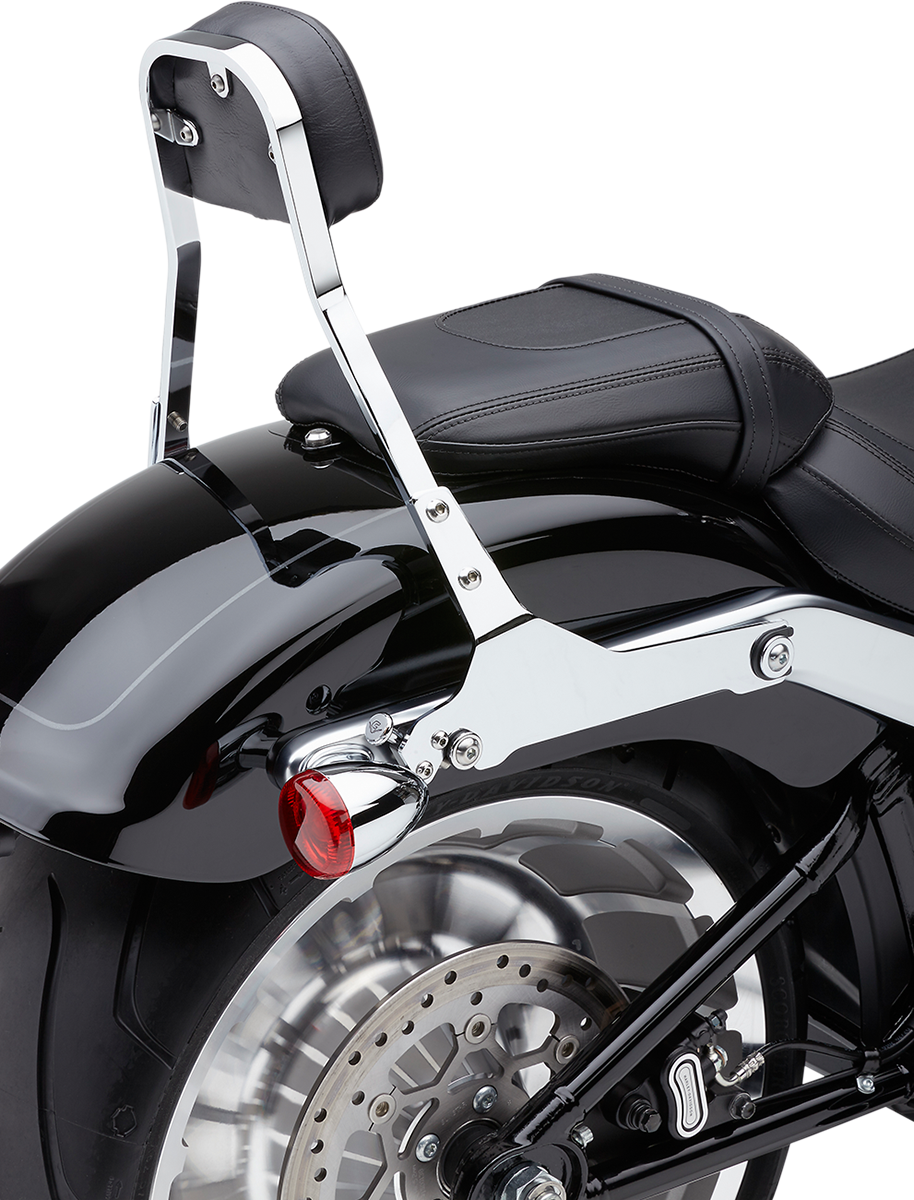 Backrest Kit - 11" - Chrome - Softail