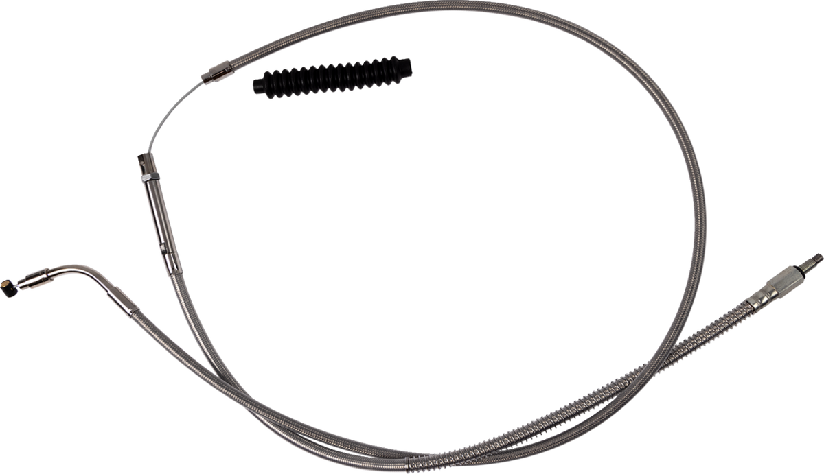 High-Efficiency Stainless Steel Clutch Cable For Harley-Davidson - +6" - '23-'24 FLHXSE
