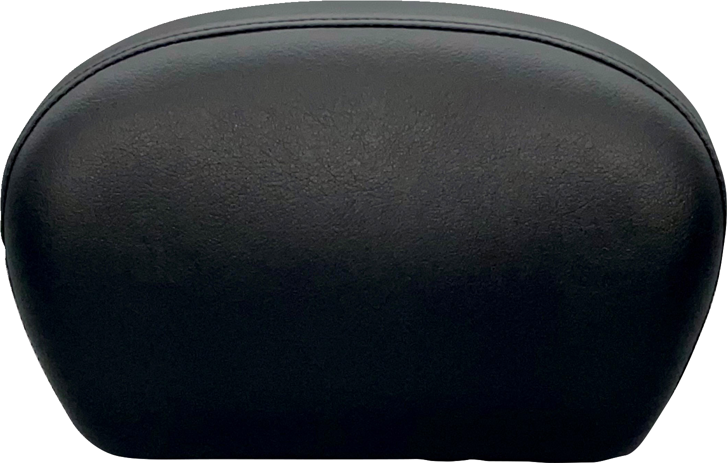 Sissy Bar Pad - Large - Smooth - Dull Black