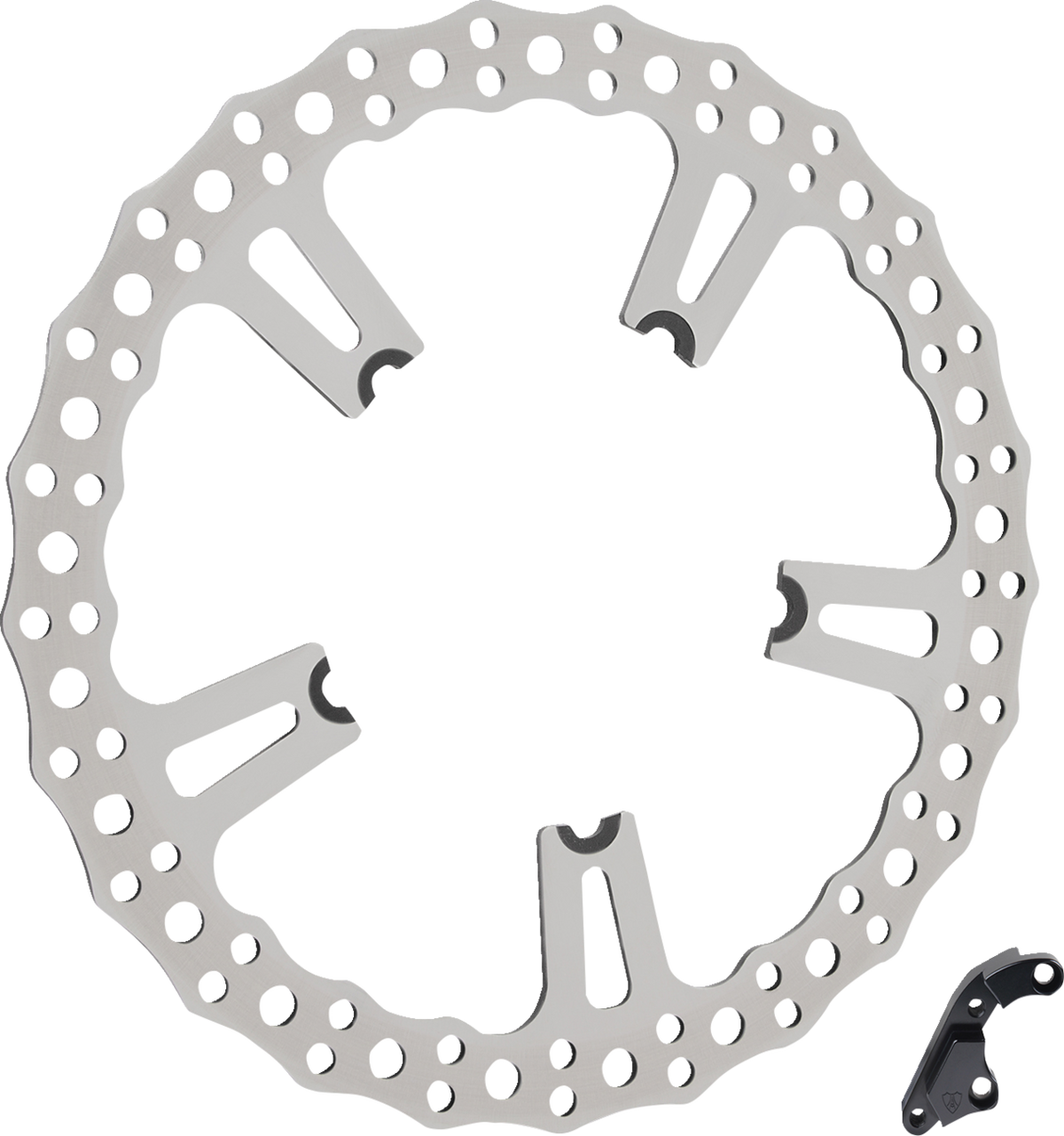 Jagged Brake Rotor - 15" - Right - Spoke-Mount