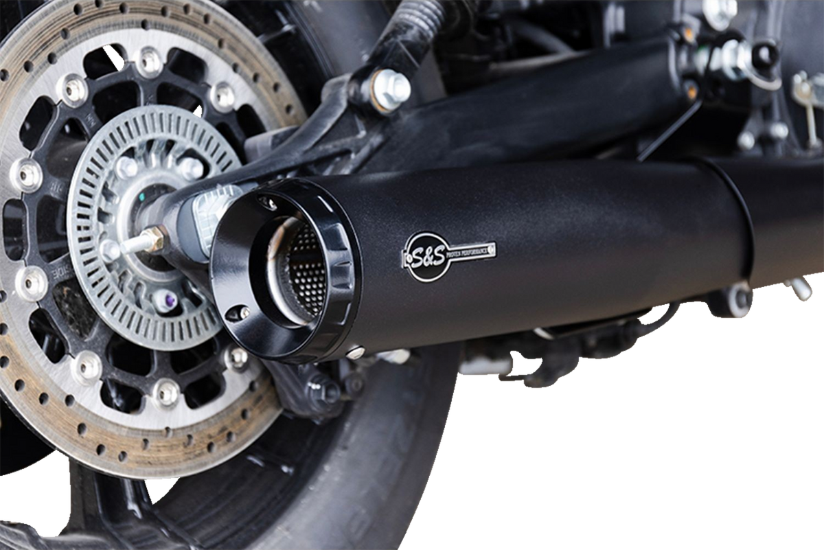 2-Into-1 Grand National Exhaust System - Black - Race Only