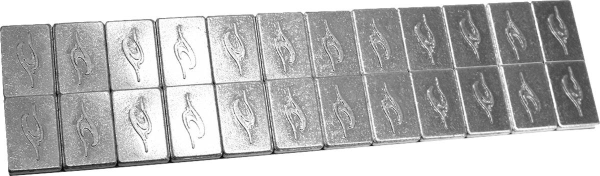 Wheel Weights - Polished - 0.5 Oz - 24 Pack