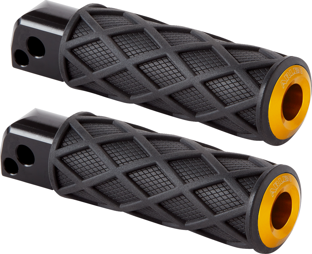 Diamond Foot Pegs - Passenger - Gold
