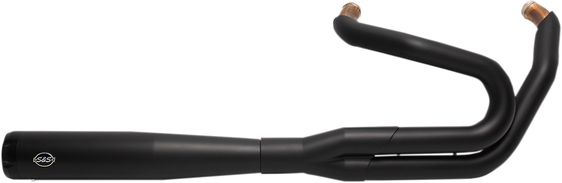 2:1 50 State Exhaust For M8 Softail - Black