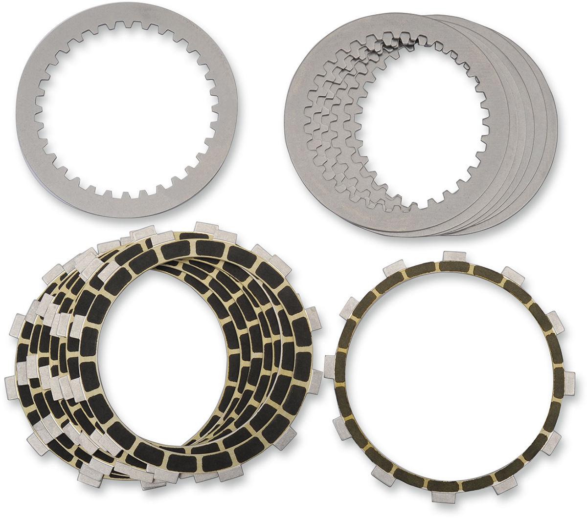 Clutch Plate Kit - Carbon Fiber - Yamaha