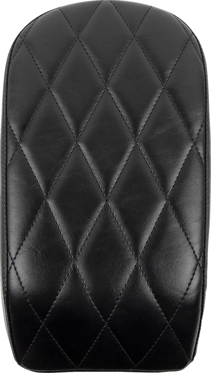 Bare Bones Pillion Pad - Diamond - Black - FLDE/FLHC '18-'23