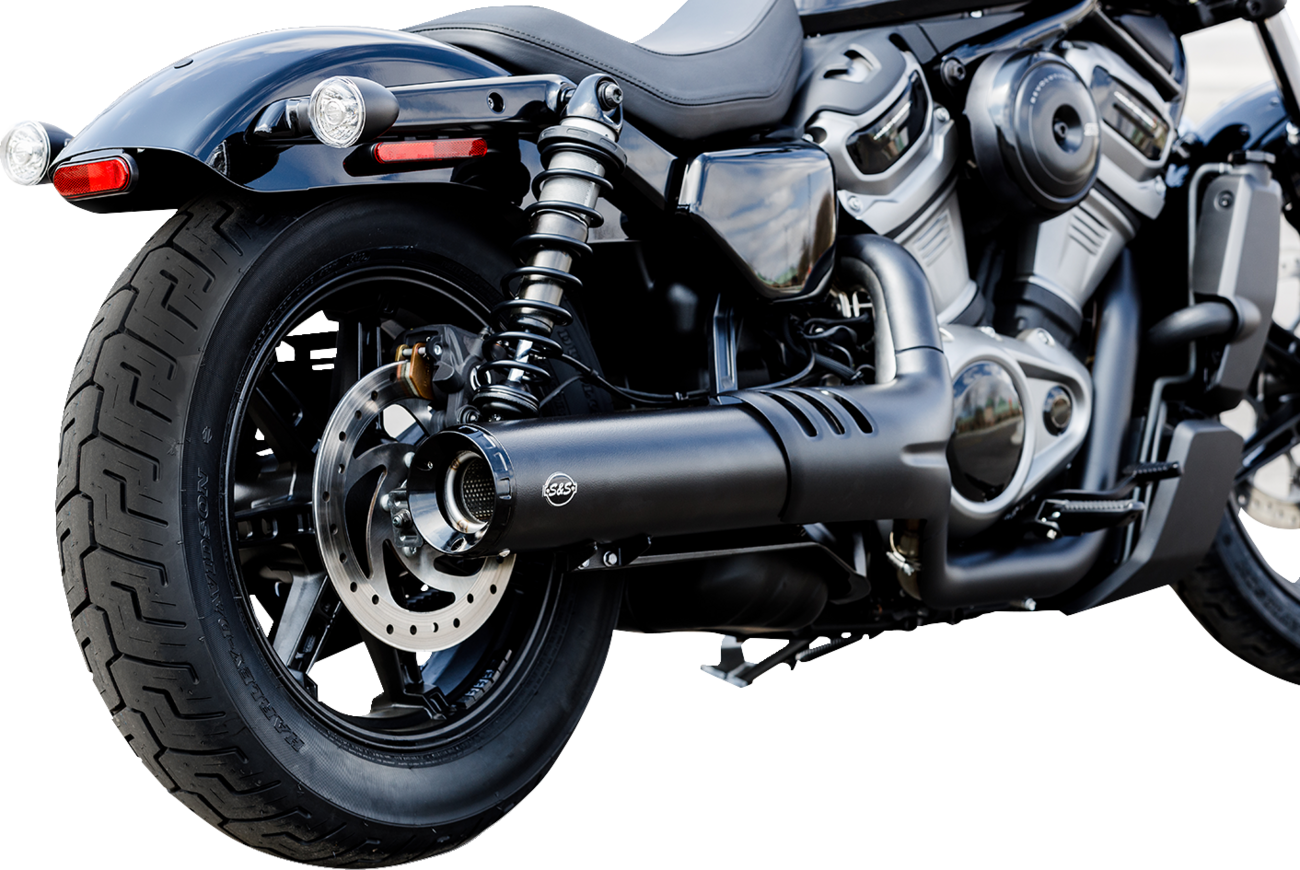 4-1/2" Grand National Slip-On Muffler - Black - RH975 Nightster