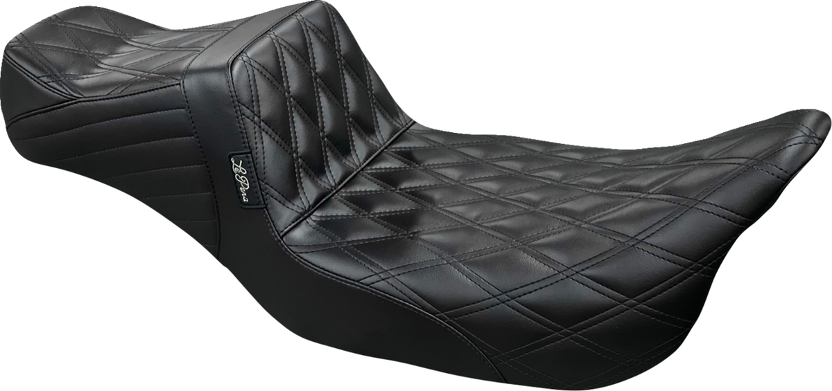 Tailwhip Daddy Long Legs Seat - Double Diamond - Black - Touring '08-'24