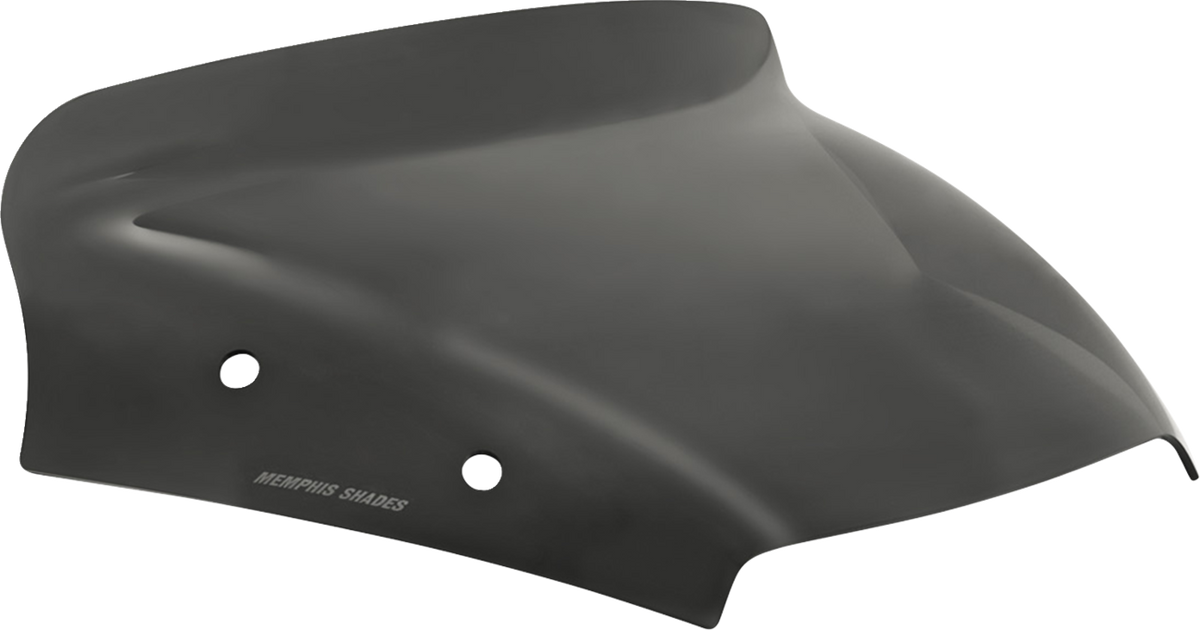 Spoiler Windshield - 3" - Dark Black Smoke - FLTR