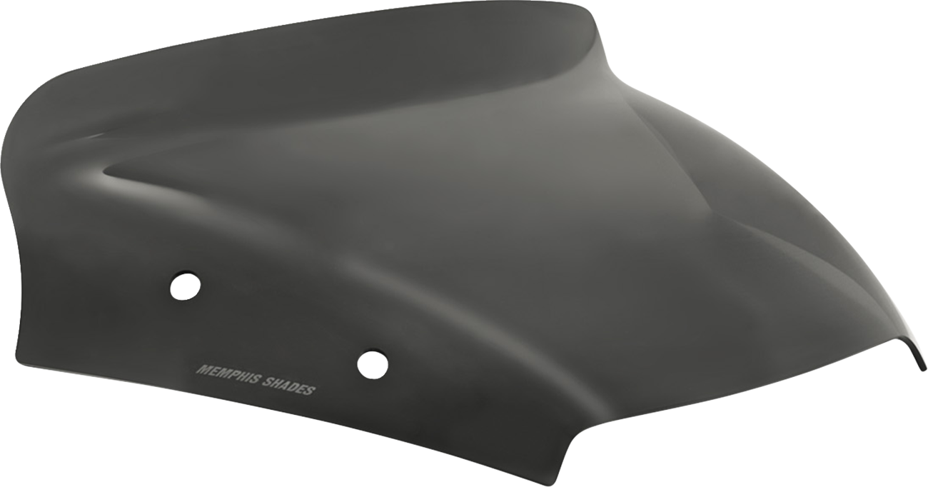Spoiler Windshield - 3" - Dark Black Smoke - FLTR