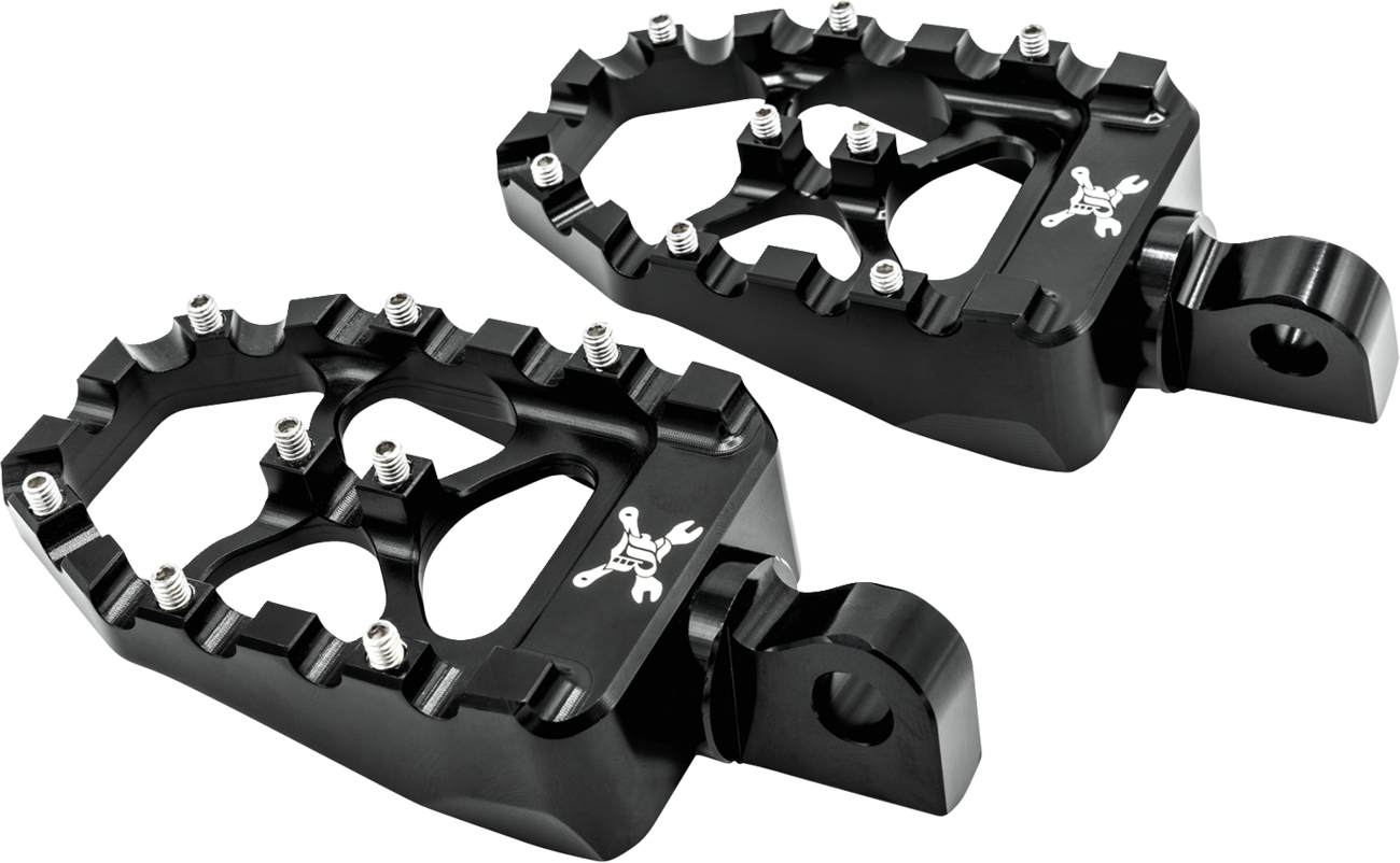 MX Evolution Driver Pegs - Black - Sportster/Dyna