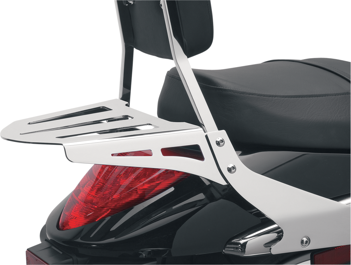 Sissy Bar Luggage Rack - Chrome - Formed