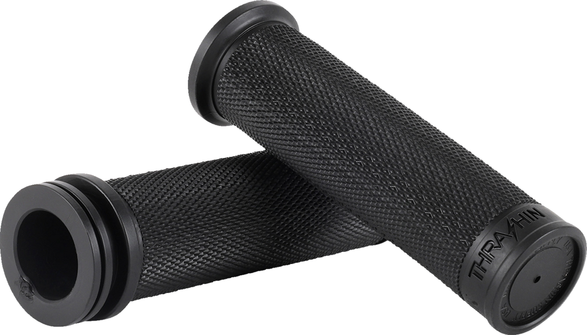 Moto Grips - 1" - Slim - Black