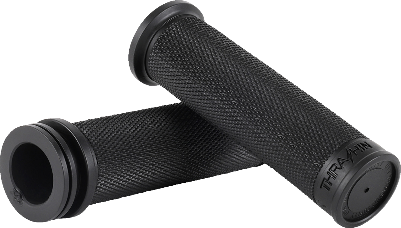 Moto Grips - 1" - Slim - Black