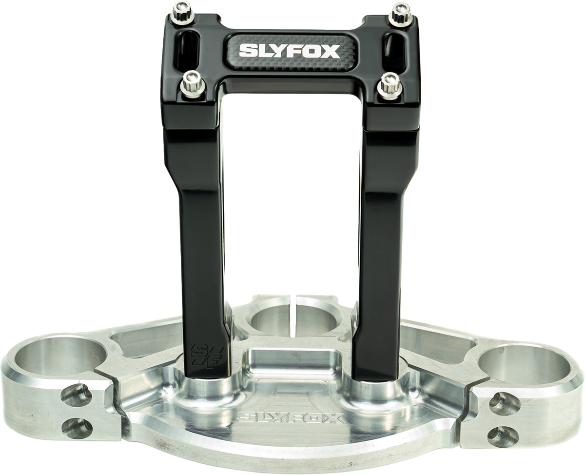 Handlebar Riser Kit - Straight - 1-1/8" Clamping - 6" Rise - Black