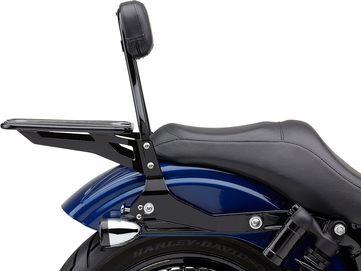 Backrest Kit - 14" - Black - Dyna