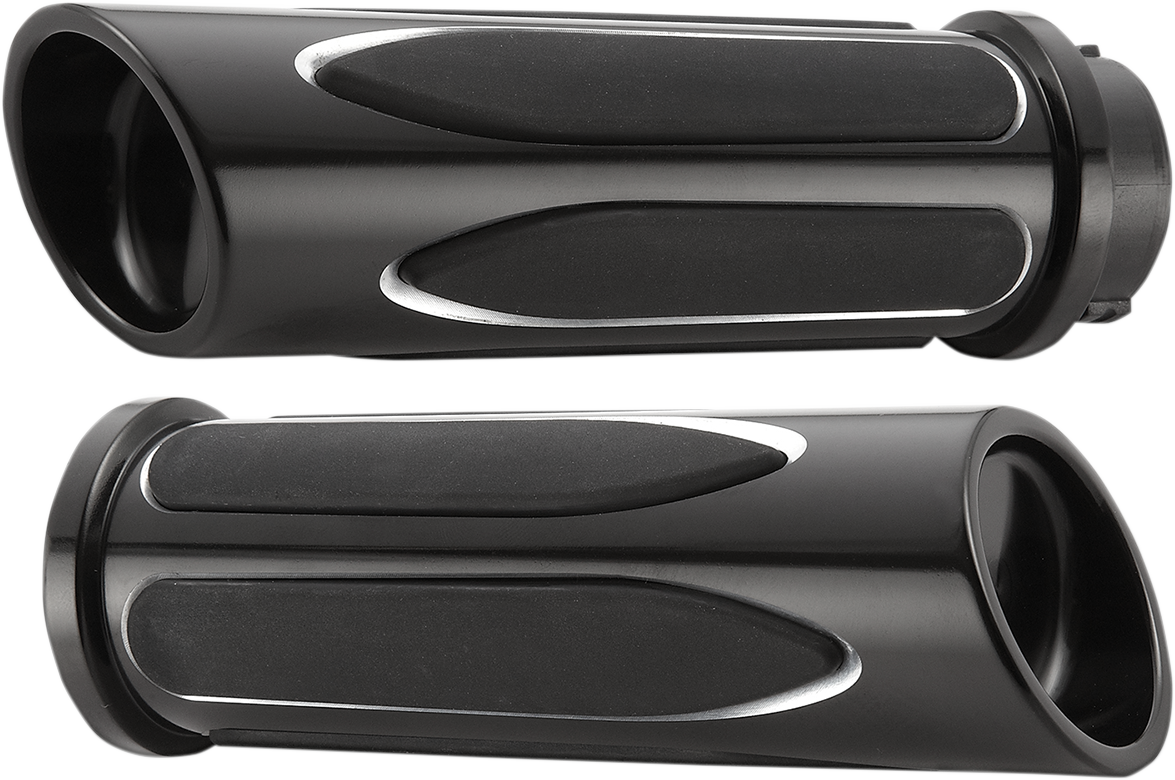Deep Cut Comfort Series Grips - TBW - Black