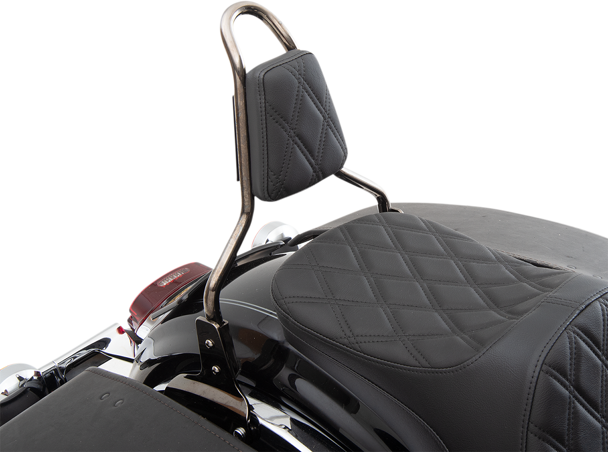 Tapered Backrest Pad For Round Sissy Bars