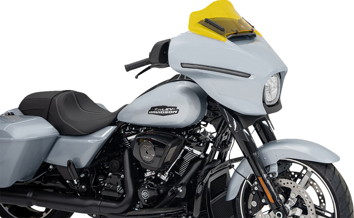 Kolor Flare® Windshield - 8" - Yellow - '23-'25 FLHX