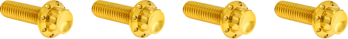 Bolt Kit - Transmission Top Cover - 12-Point - Titanium - Gold