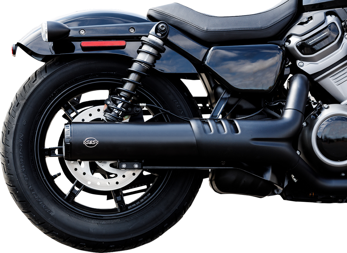 4-1/2" Grand National Slip-On Muffler - Black - RH975 Nightster