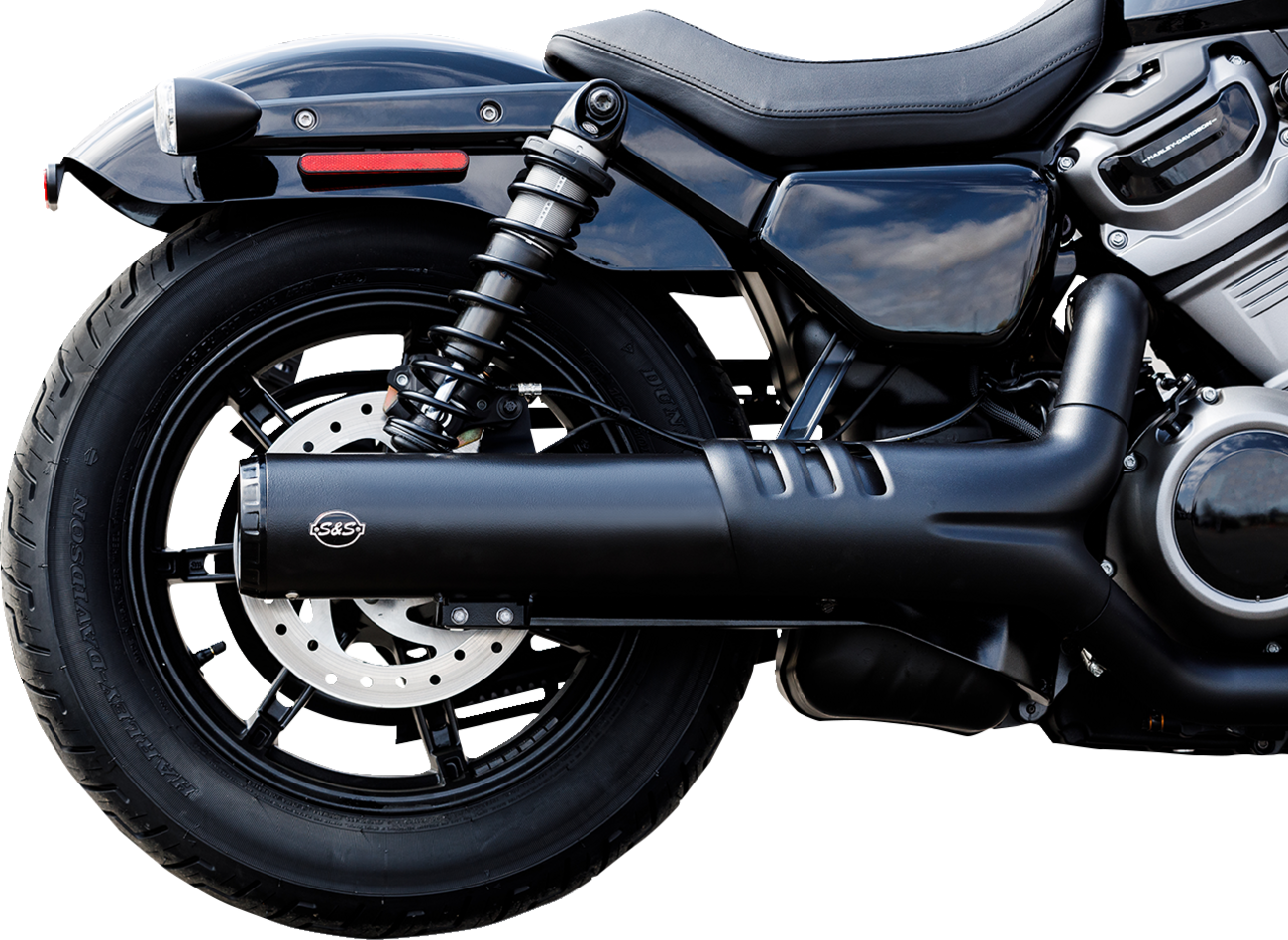 4-1/2" Grand National Slip-On Muffler - Black - RH975 Nightster