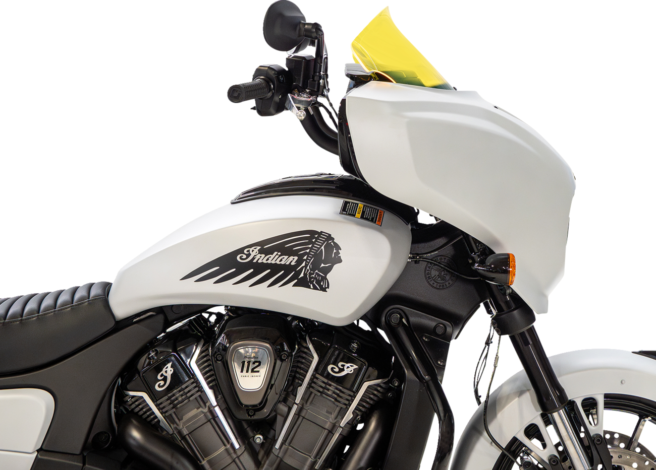 Windshield - 9" - Yellow Ice - Chieftain PowerPlus/Roadmaster PowerPlus
