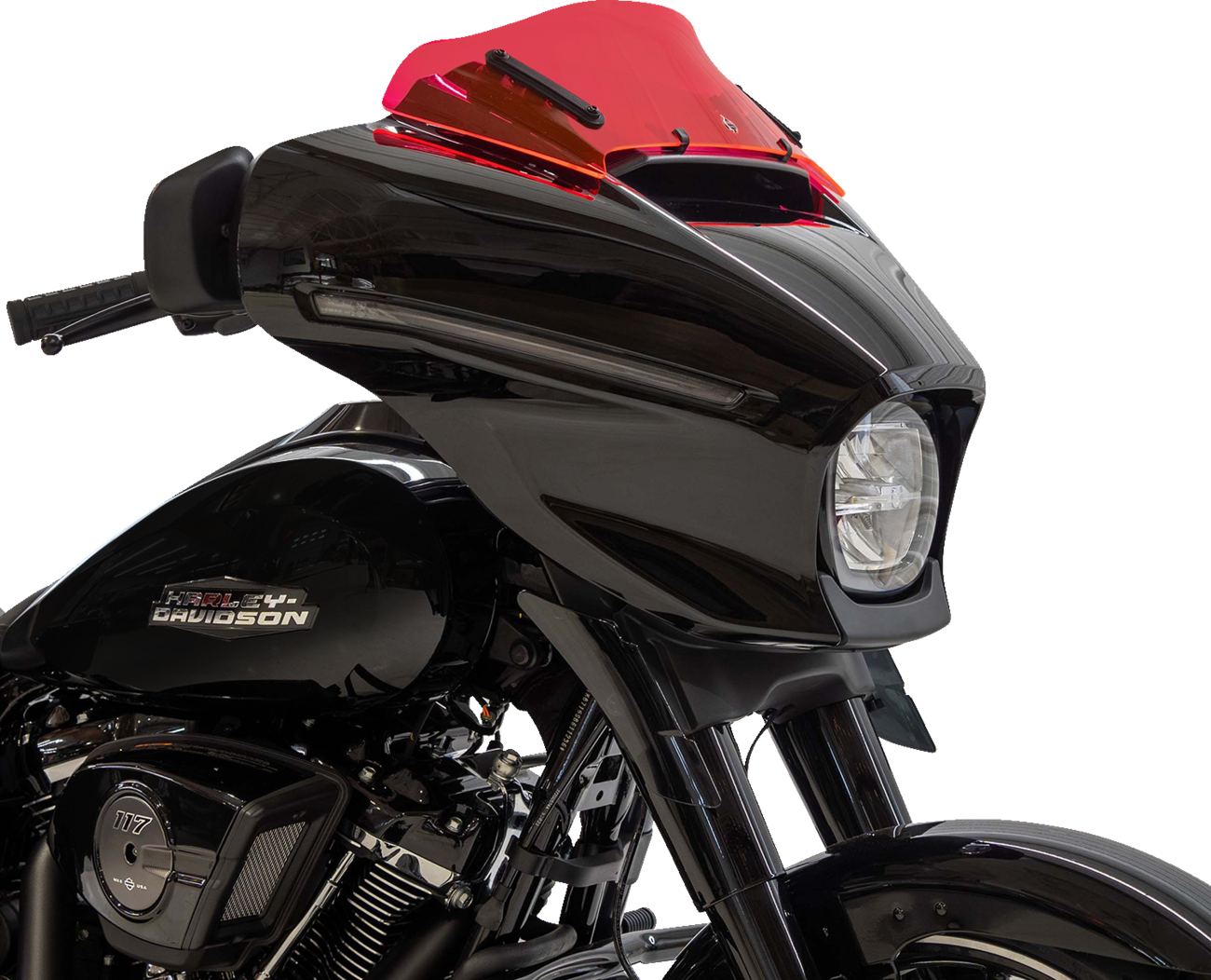 Ice Flare® Windshield - 6-1/2" - Pink Ice - FLHX