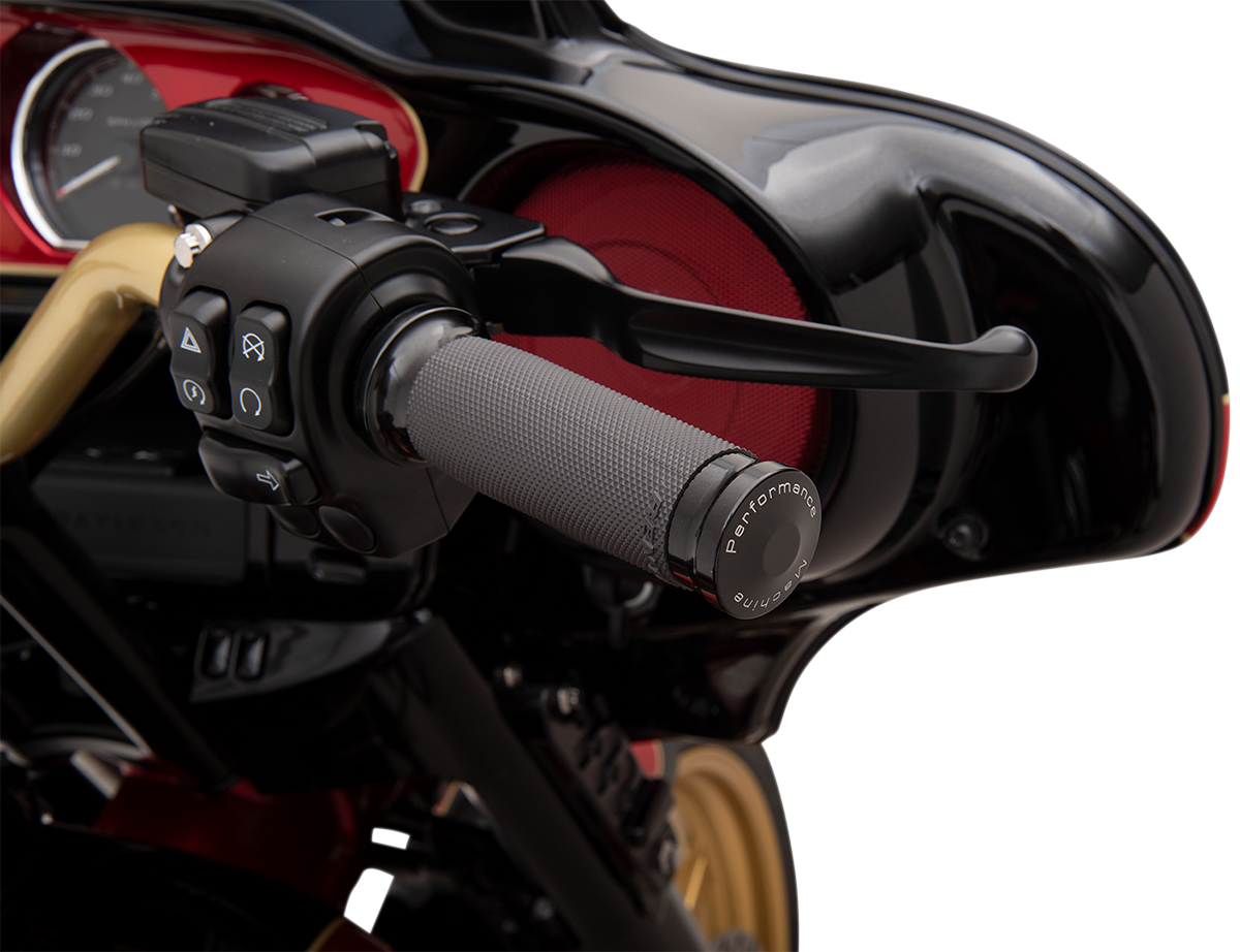 Contour Renthal Wrapped Grips - TBW - Black