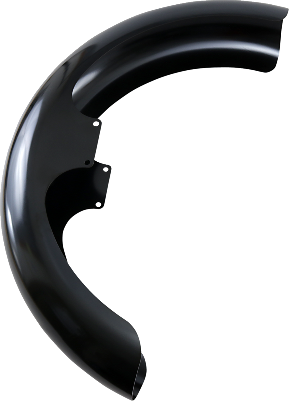 Wrapper Front Fender - Black - 21" - HD Dyna/Softail