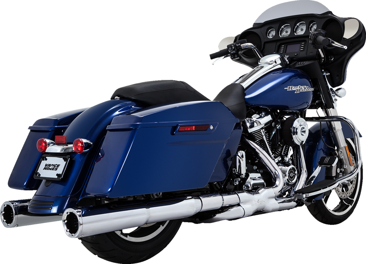 Power Duals Head Pipe - Chrome