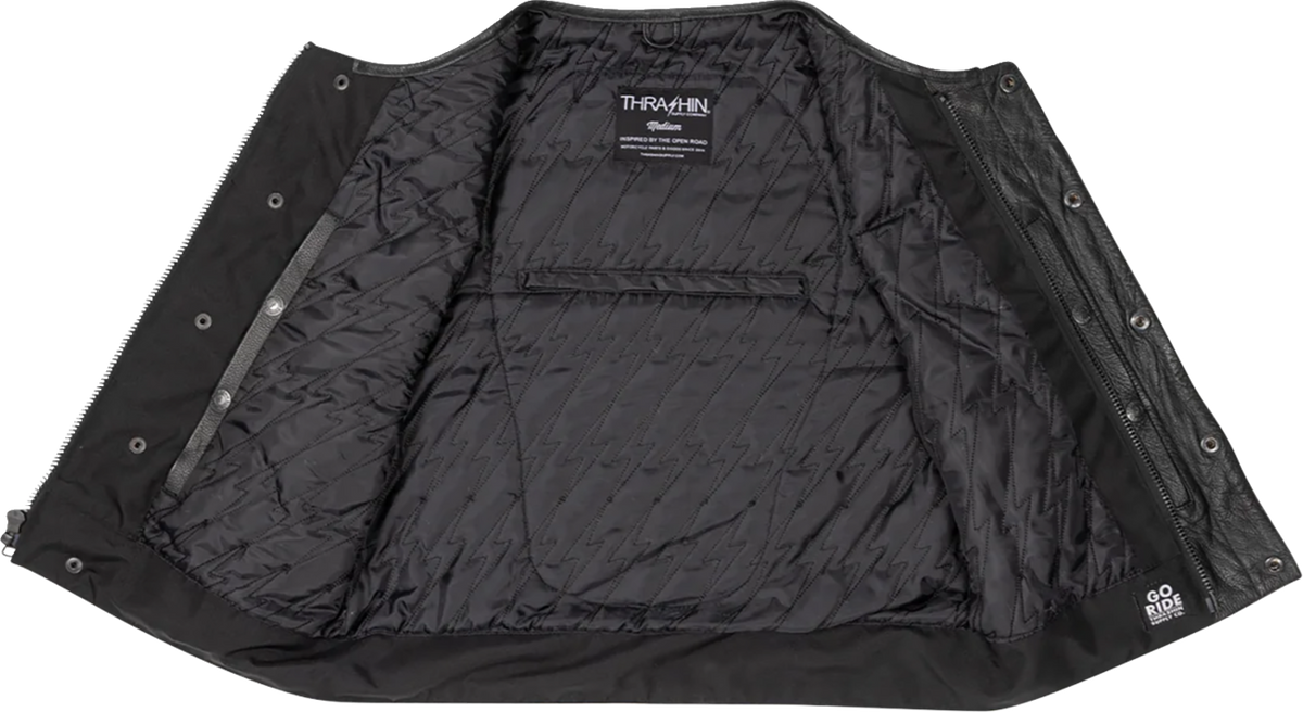 Encinal Leather Shorty Riding Vest
