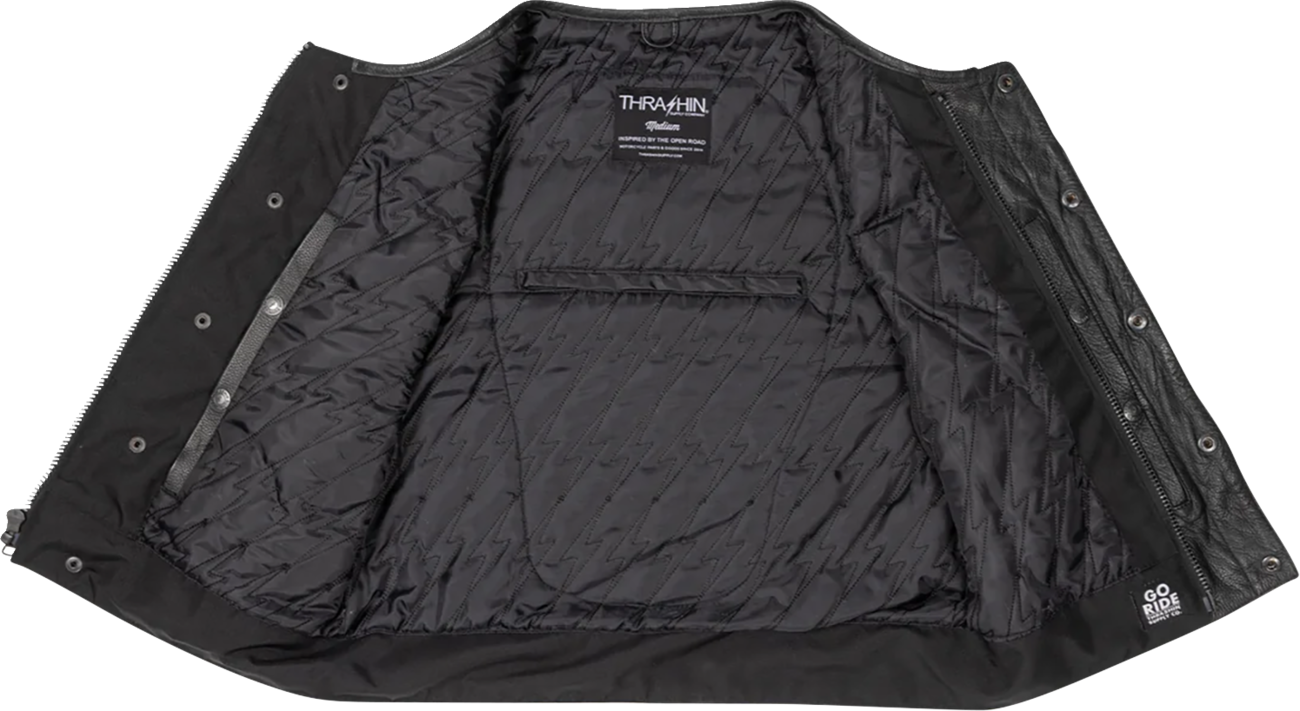 Encinal Leather Shorty Riding Vest