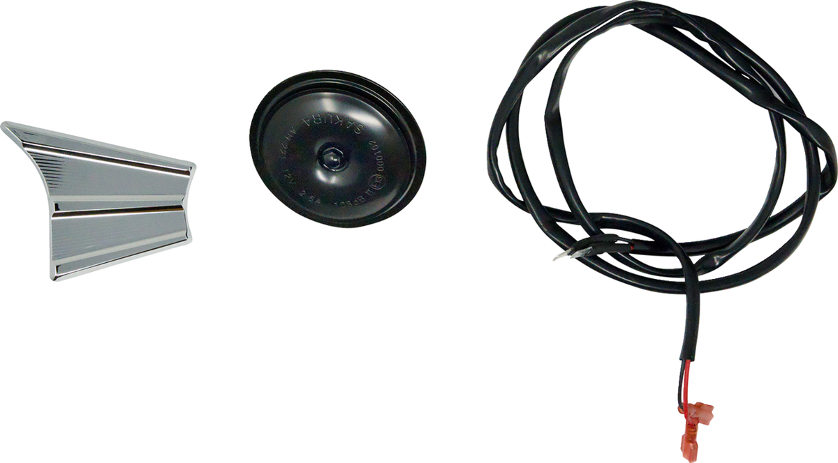 Relocation Kit - Horn - Chrome