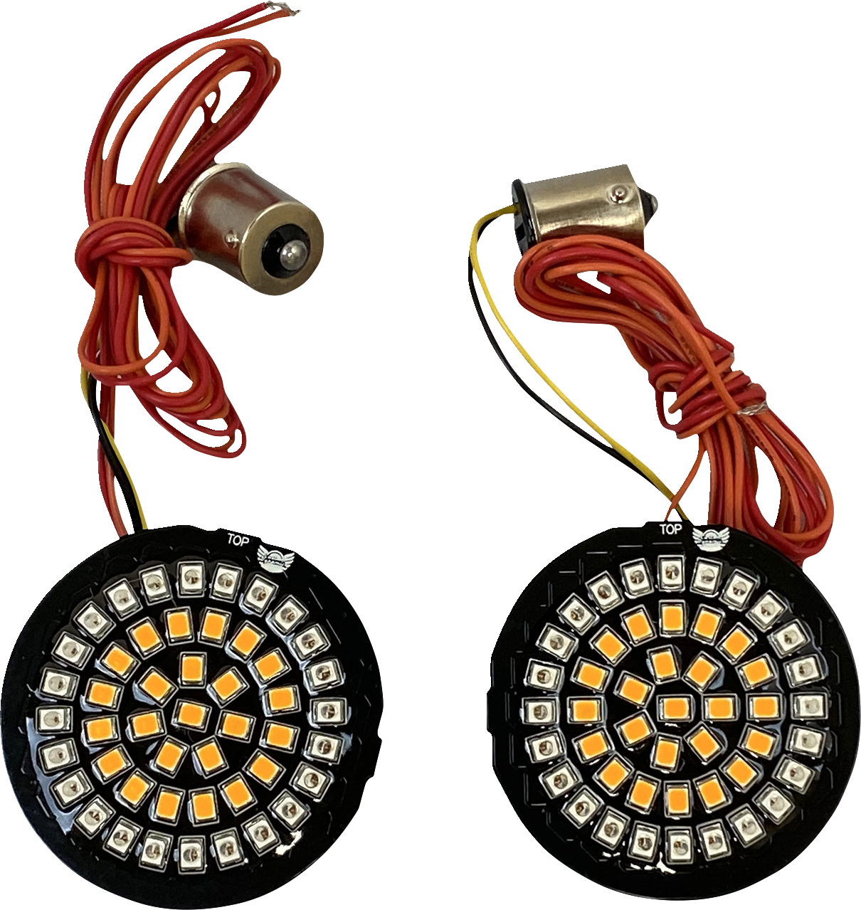 Bullet Rear Turn Signal - 1156 - Amber Lens