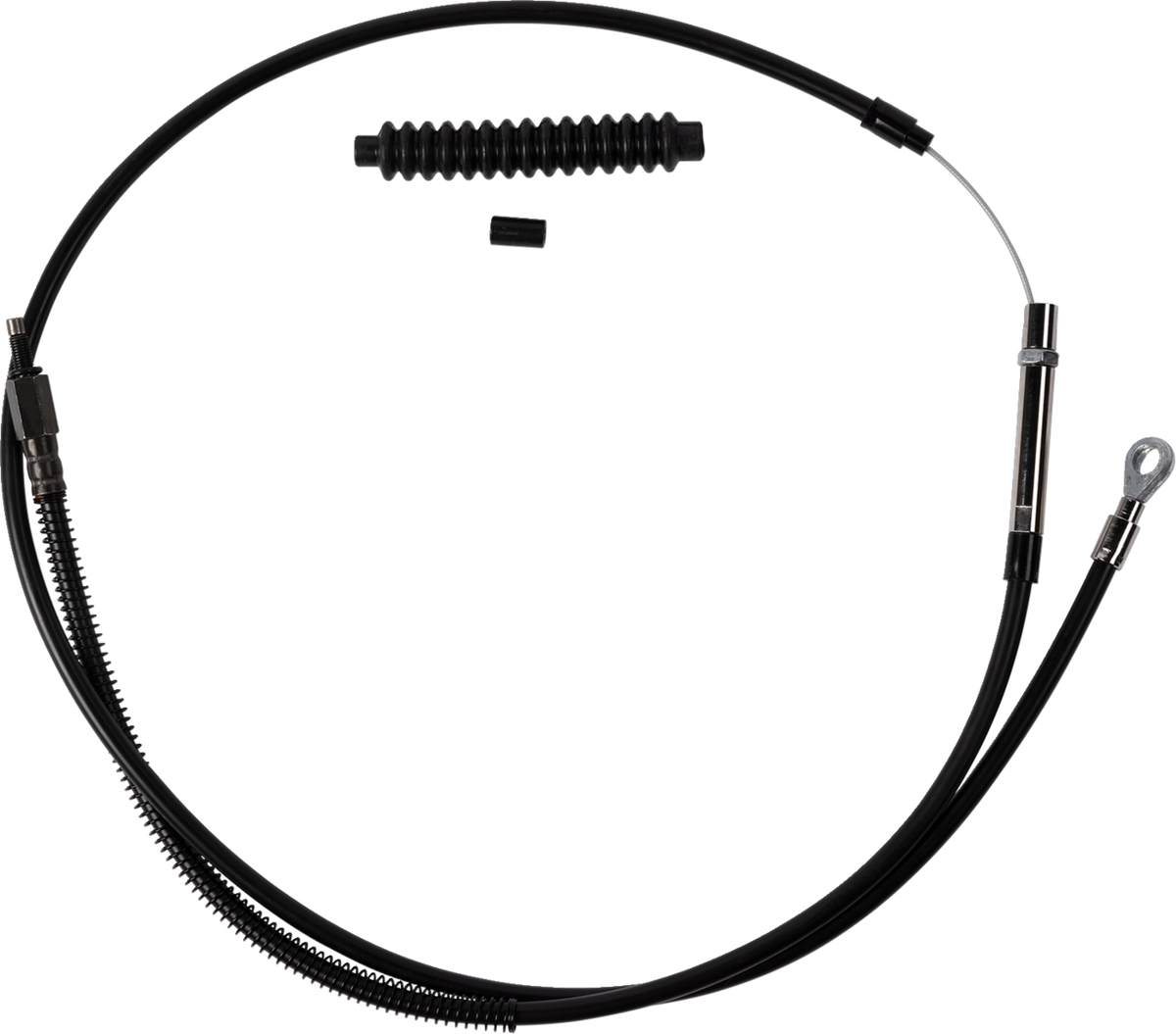 High-Efficiency Black Vinyl Clutch Cable - Standard Size