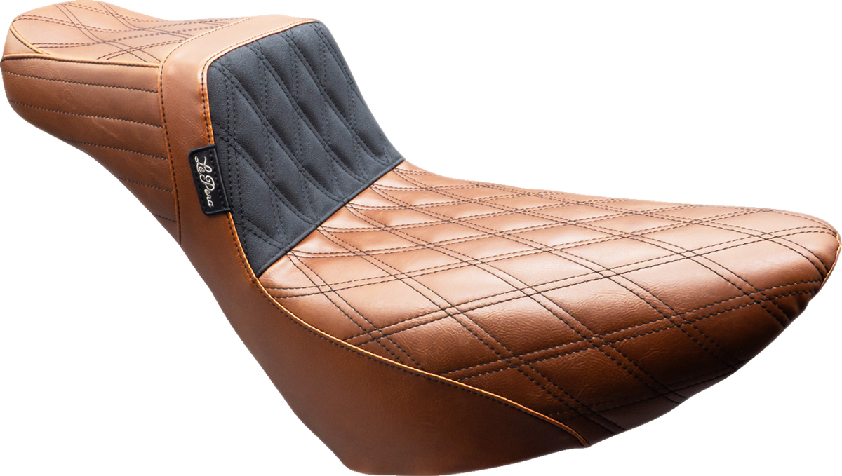 Tailwhip Daddy Long Legs Seat - Brown - Double Diamond - Black Stitch - FL/FX '18-'25