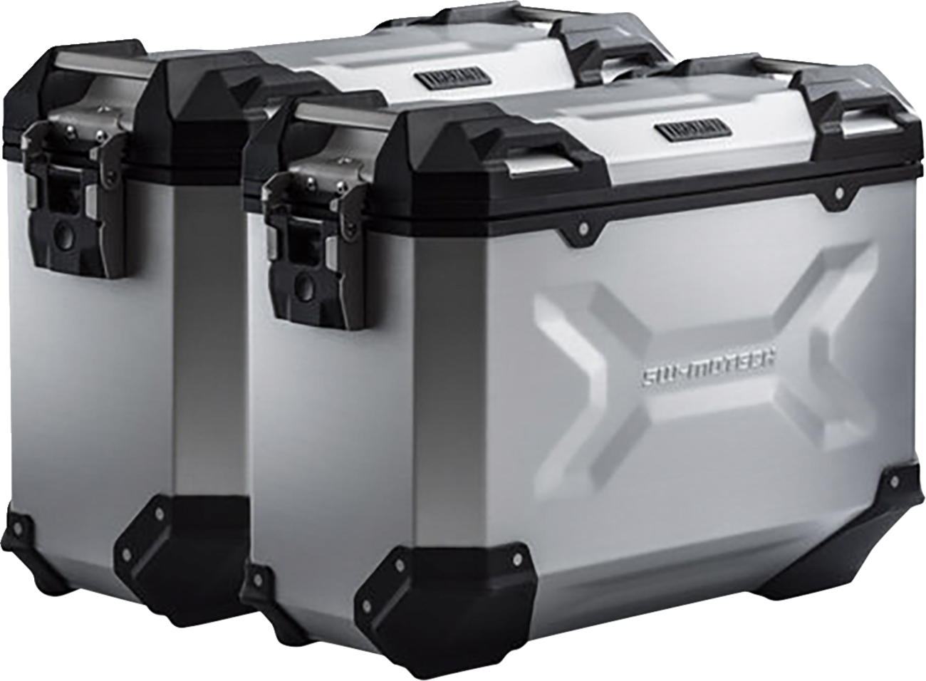 TRAX ADV Aluminum Case System - Silver - Yamaha Tracer 9 GT '21-'24