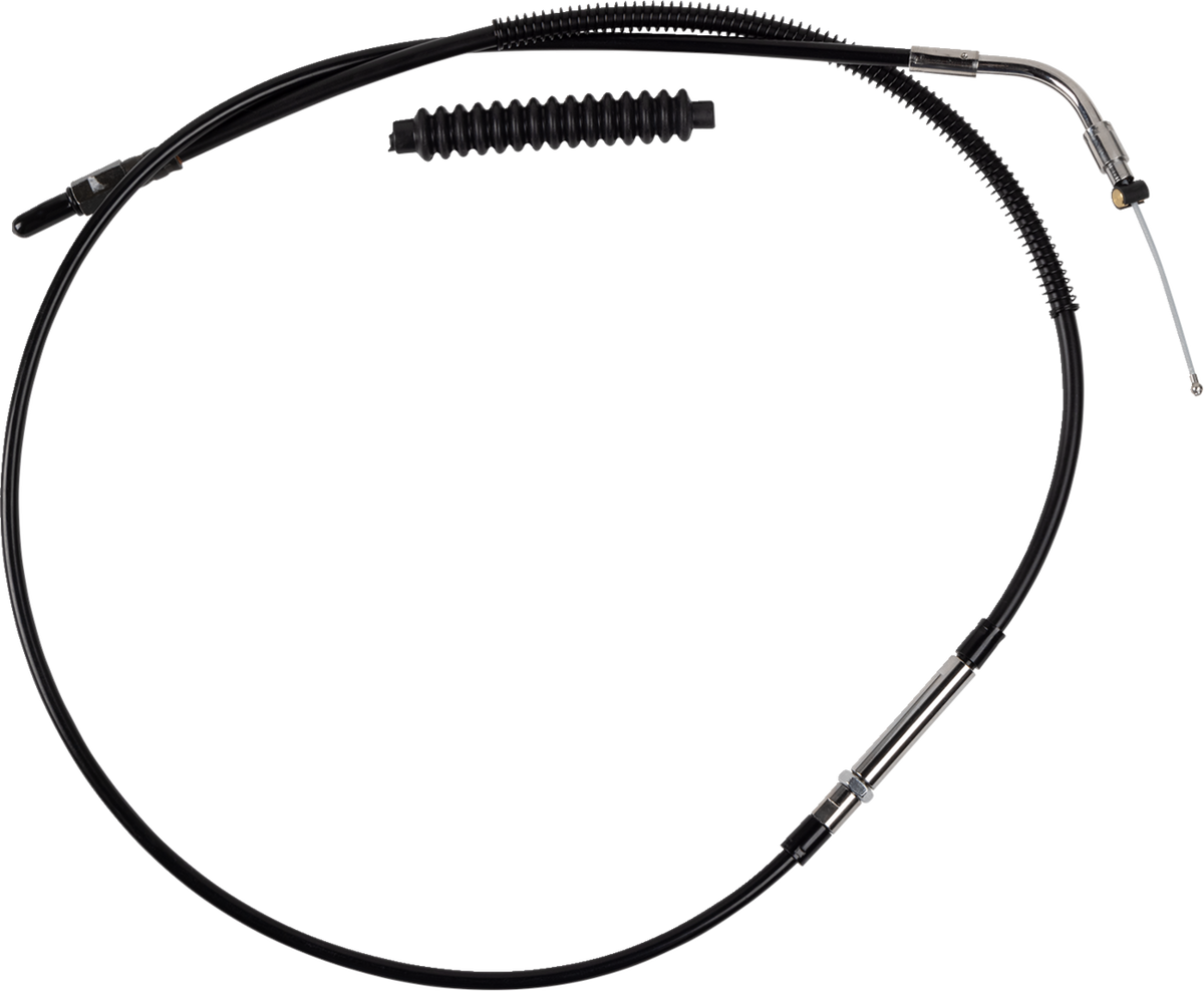 High-Efficiency Black Vinyl Clutch Cable - Standard Size