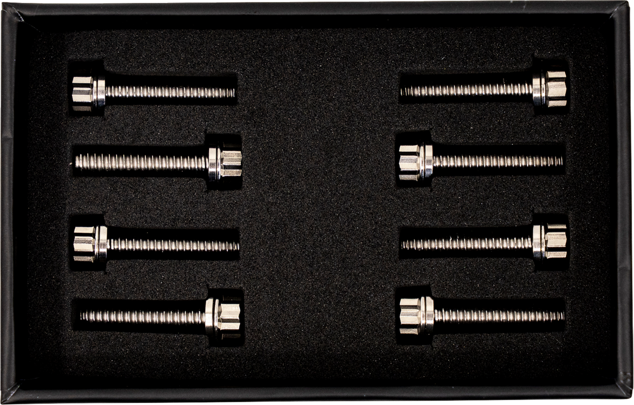 Bitchin' Bolts Hardware Kit - Titanium - M8 - Lifter Block