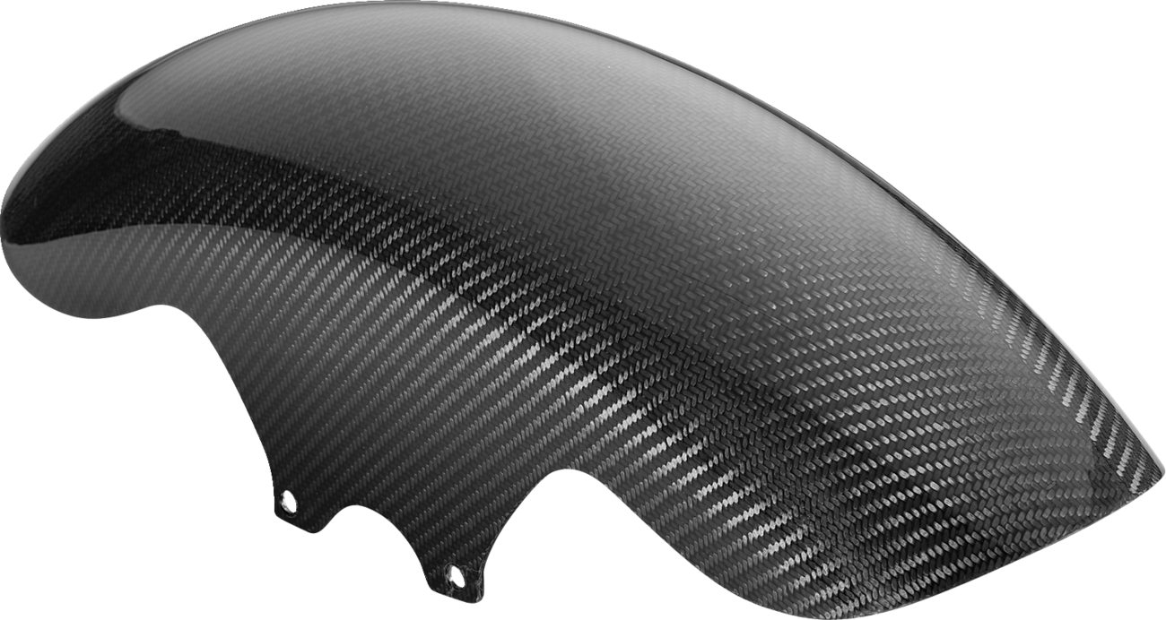 Front Fender - Shorty - Carbon Fiber/Gloss