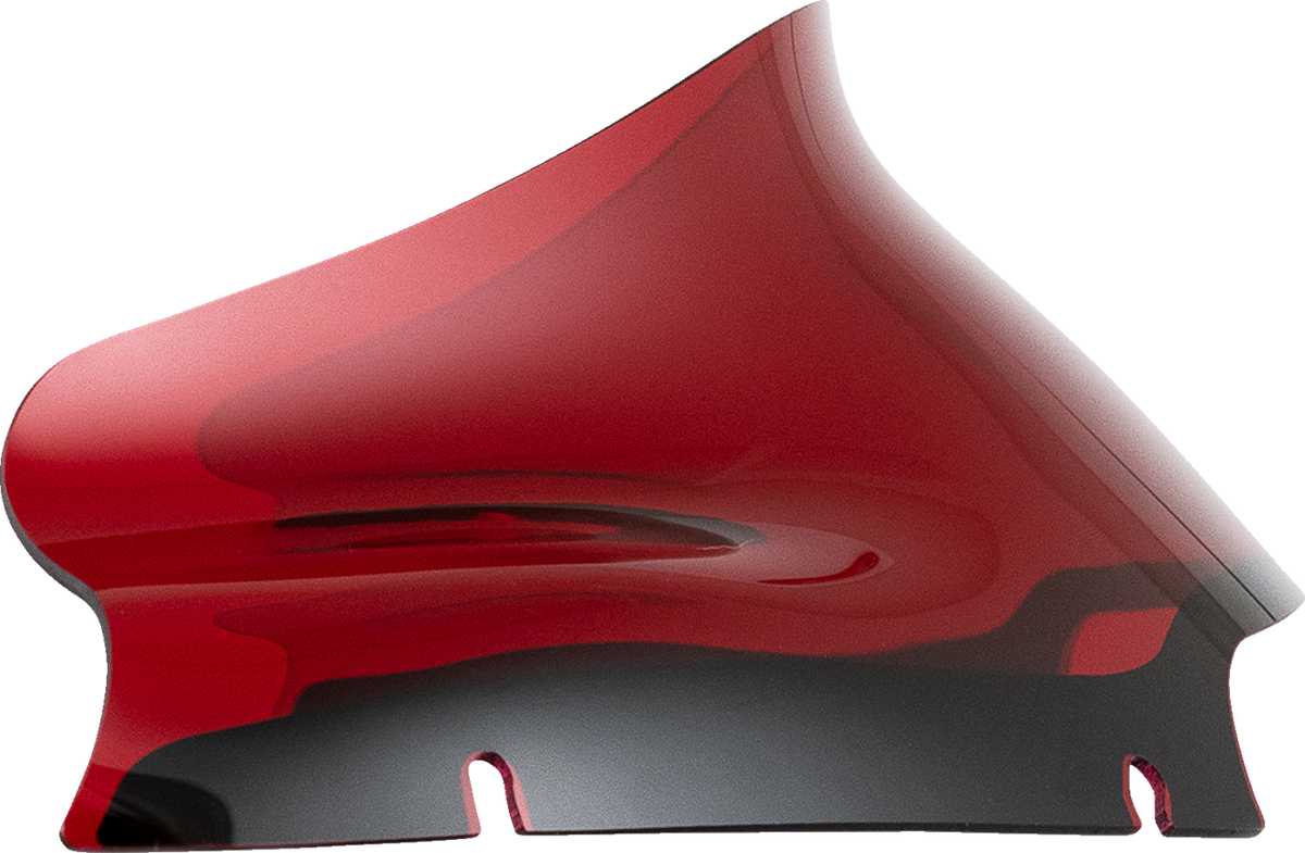 Kolor Flare® Windshield - 6" - Red - '15-'25 FLTR