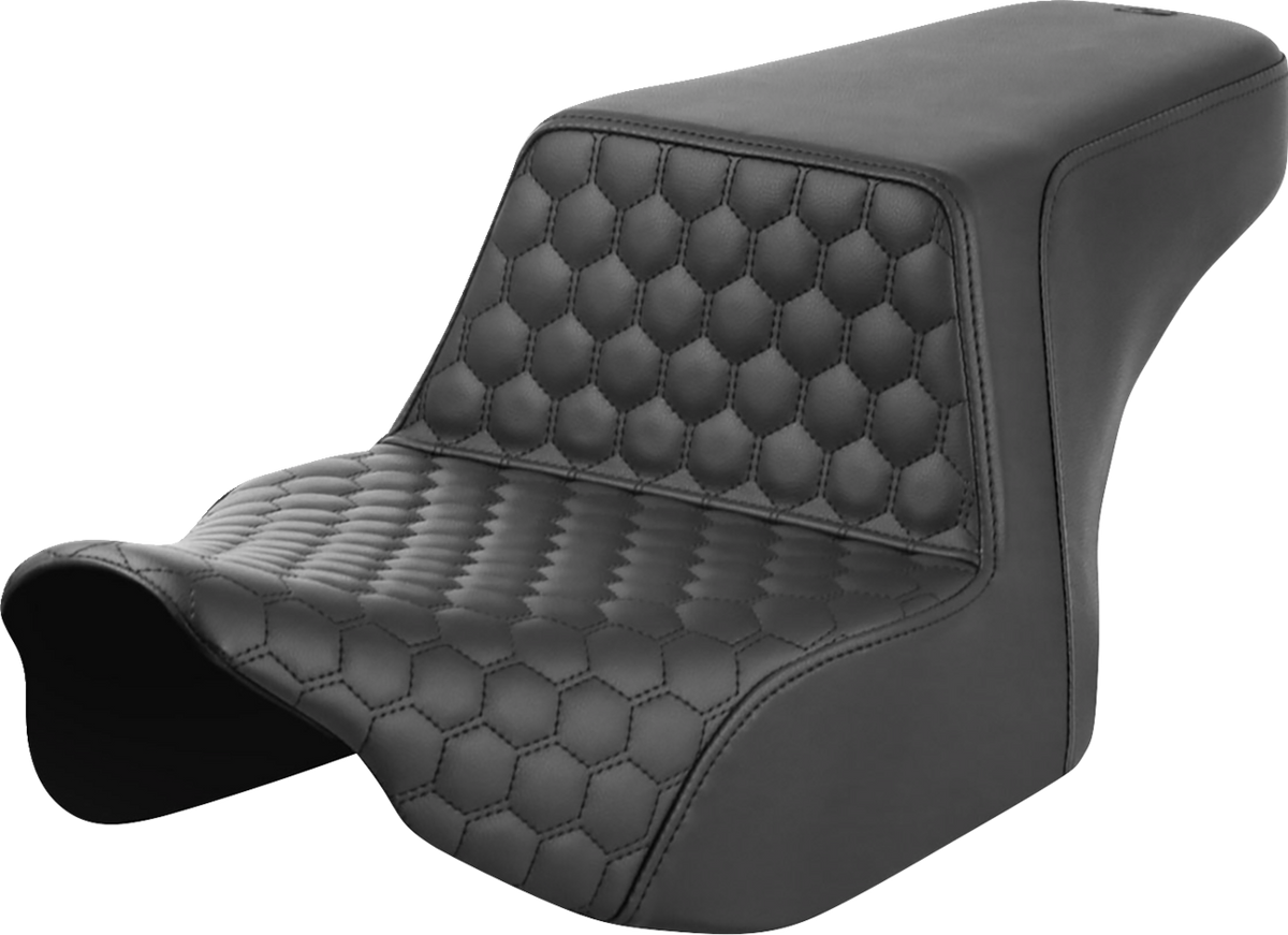 Step-Up Seat - Front Honeycomb - Black Stitching - FL '23-'24