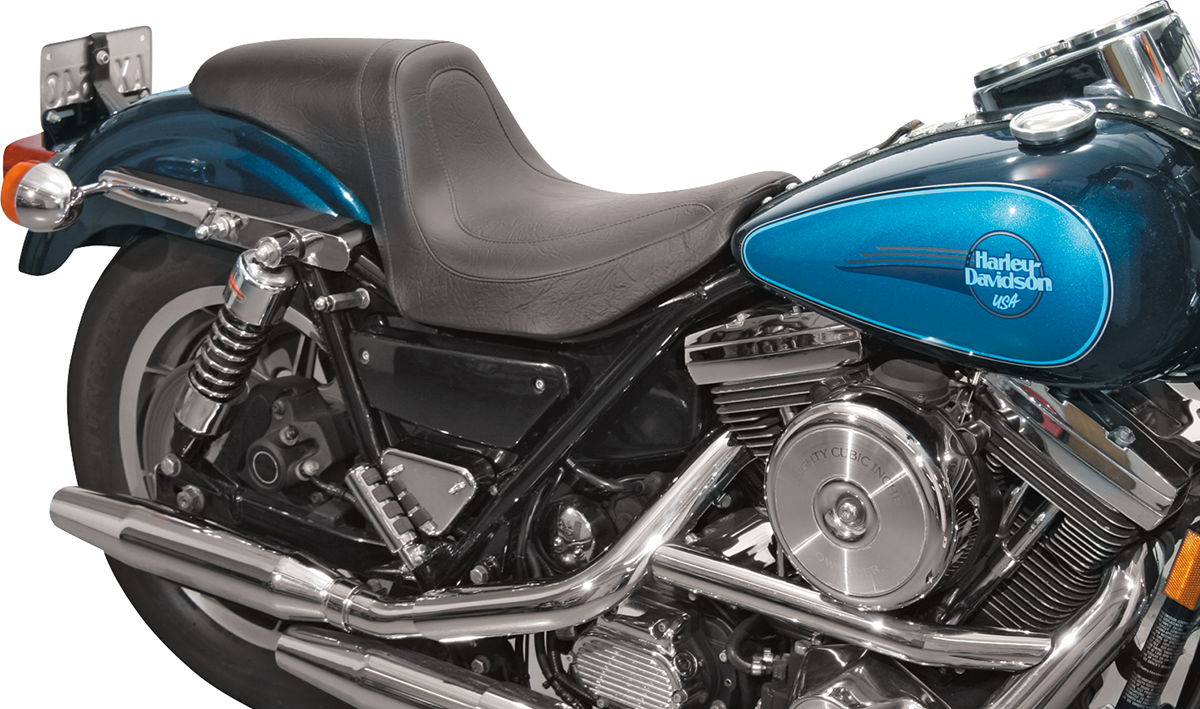 Seat - Fastback™ - Stitched - Black - FXR '82-'00