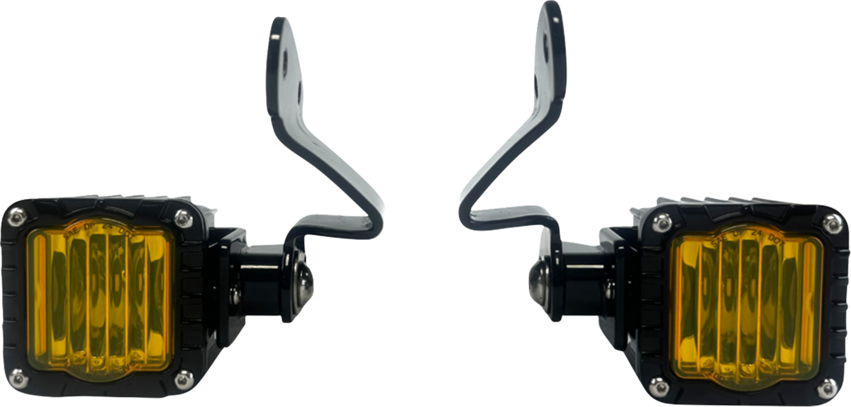 Front Turn Signals - Shark Demo® - LED - Yellow