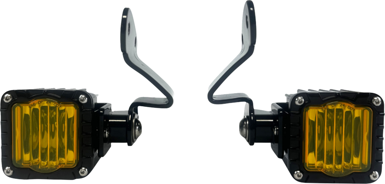 Front Turn Signals - Shark Demo® - LED - Yellow