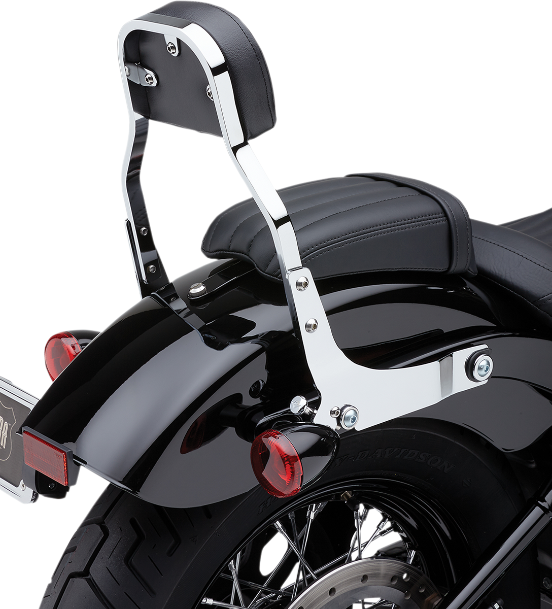 Backrest Kit - 11" - Chrome - FLHC/S