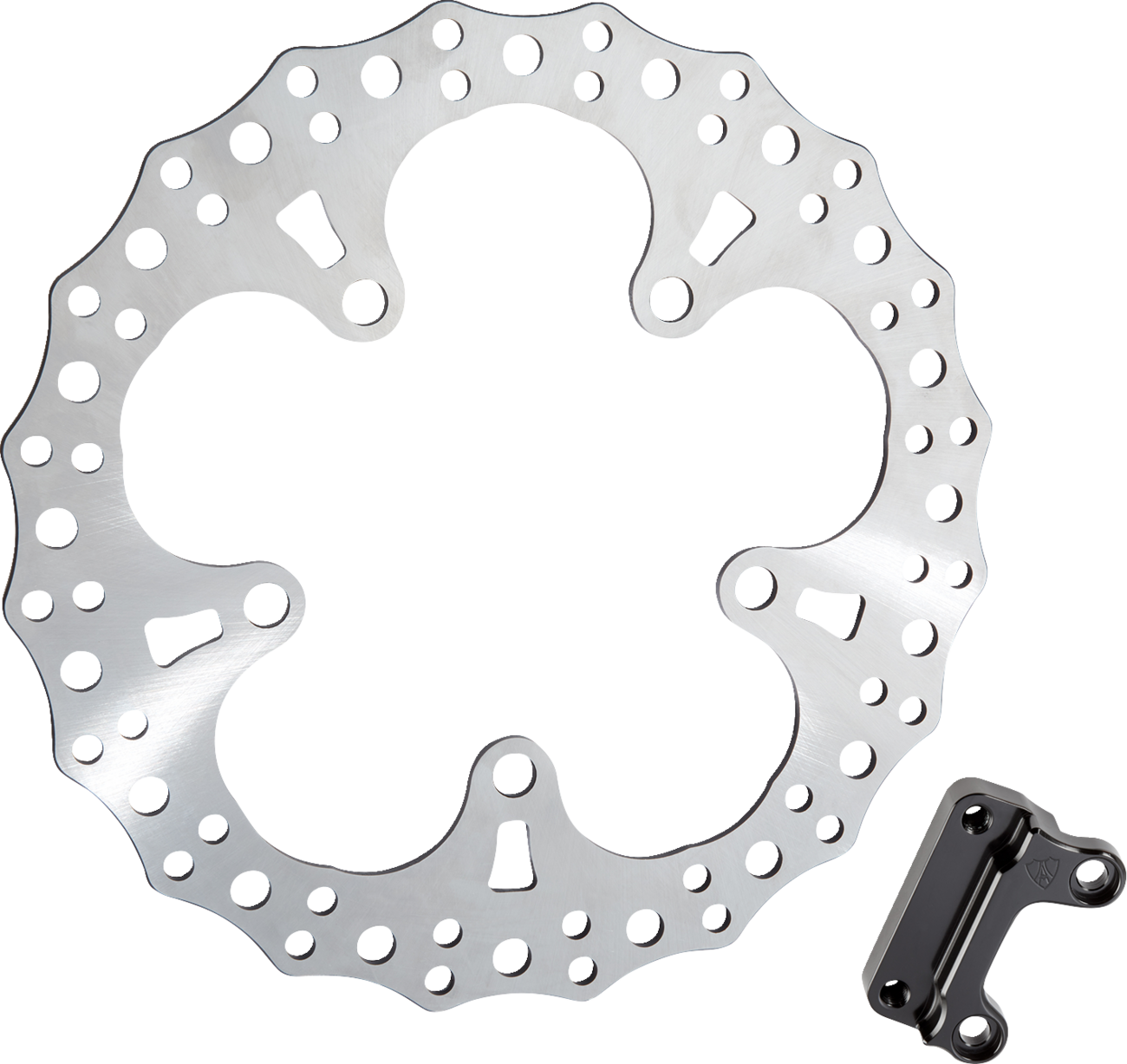 Jagged Left Brake Rotor - 13"