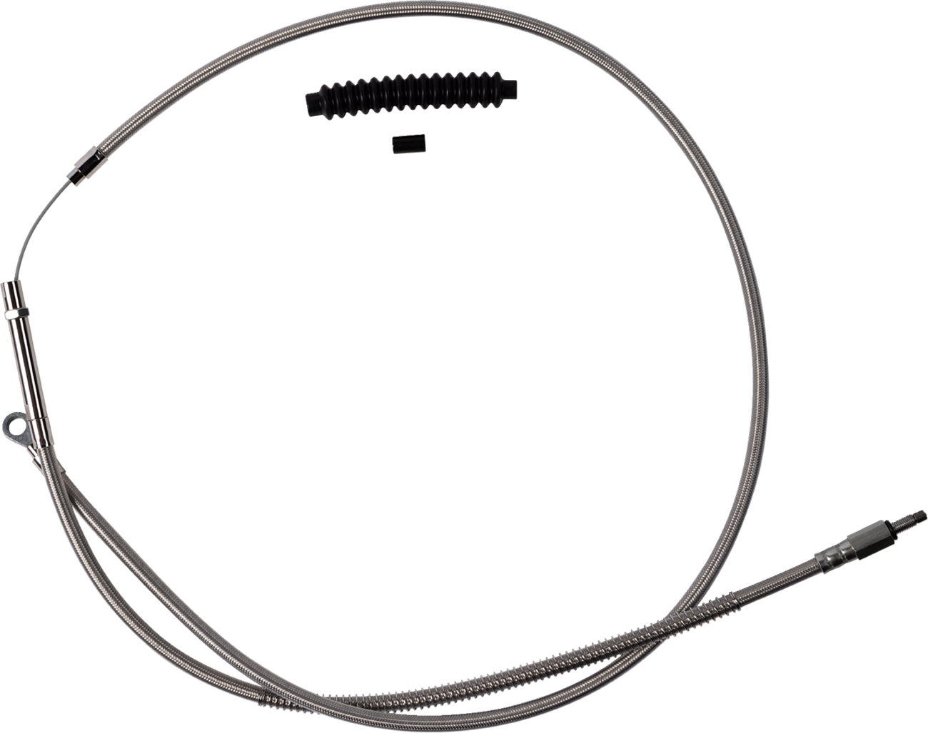 High-Efficiency Stainless Steel Clutch Cable For Harley-Davidson - +6" - '21-'24 FL