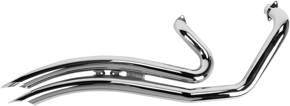 Speedster Swept Exhaust - Chrome - Raider